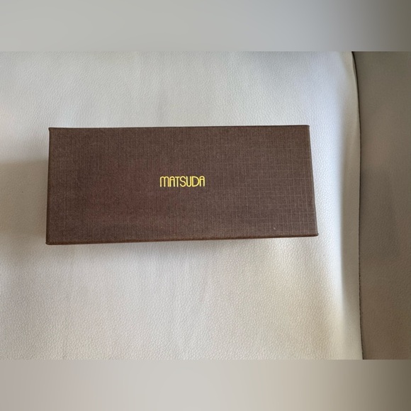 NEW MATSUDA M2011 SUNGLASSES Caramel Brown main image 6